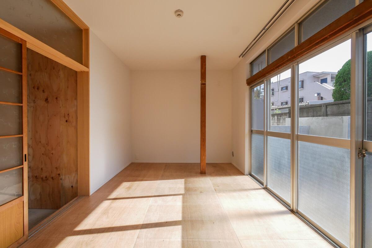 練馬区桜台の賃貸物件/108：奥の居住スペース（写真は竣工時のもの）