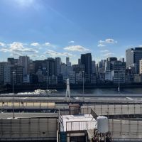 墨田区本所の賃貸物件/801：西側の部屋からは、隅田川を望む景色が広がります