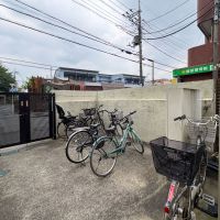 小金井市緑町の売買物件/自転車置き場