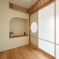 渋谷区代々木の売買物件/寝室の仕切りは障子。光が入ってきてリビングとキッパリと区切られていないつくりがポイント