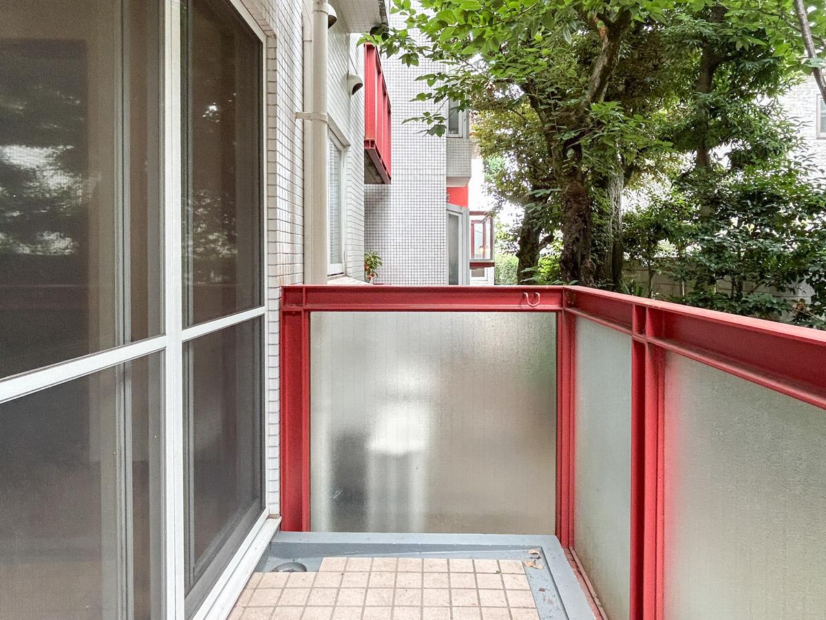 渋谷区代々木の賃貸物件/ベランダ