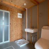 神奈川県川崎市麻生区岡上の賃貸物件/洗面所とトイレは同室です