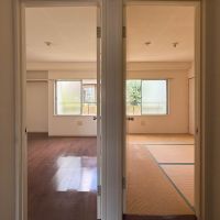 目黒区中目黒の賃貸物件/北側に洋室と和室の2部屋が並ぶ
