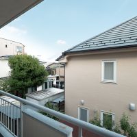 杉並区高井戸西の賃貸物件/眺望。向かいは静かな住宅街