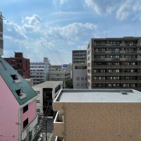 江戸川区中葛西の賃貸物件/西側の窓の外の景色はこんな感じ