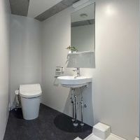渋谷区東の賃貸物件/E（705）：洗面脱衣室。いずれもトイレと同室