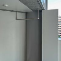渋谷区東の賃貸物件/D（704）：端にハンガーパイプ