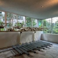 渋谷区東の賃貸物件/オートロックの範囲内にある屋内駐輪場