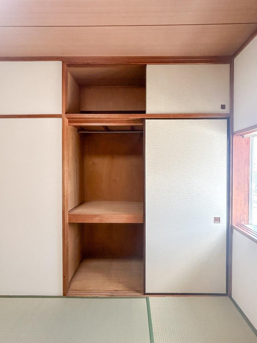 目黒区中央町の賃貸物件/和室には押し入れがついています