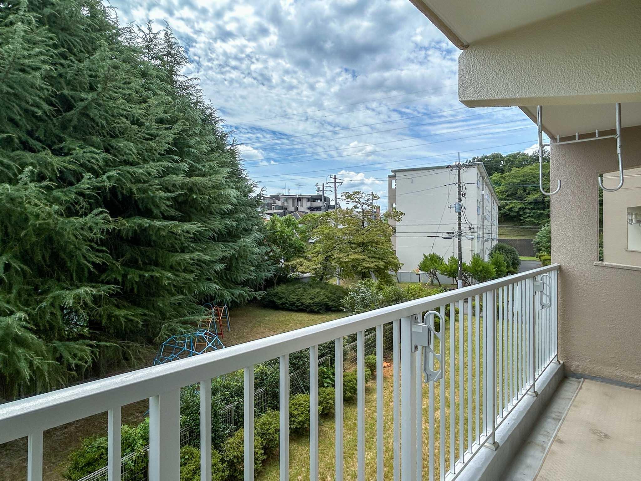 横浜市長津田町の売買物件/ベランダ