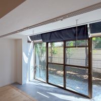 世田谷区大蔵の賃貸物件/104：LDK窓際には、ハンガーパイプやお気に入りの布を吊るせます