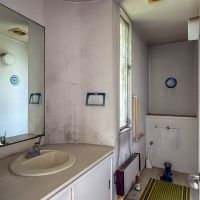  静岡県伊豆市修善寺の売買物件/2階の小スペースにはお手洗い（便器は撤去されています）