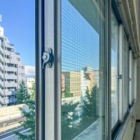 品川区上大崎の賃貸物件/サッシは古いままなので、窓を閉めてもそれなりに音は入ってきます
