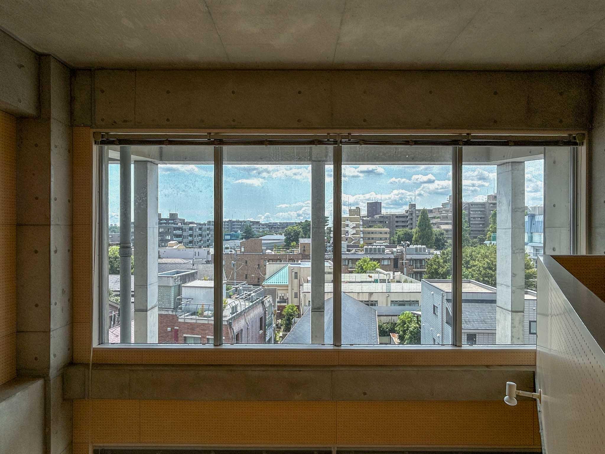 世田谷区南烏山の賃貸物件/6階：洋室からみる外の景色