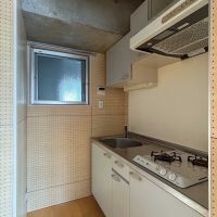世田谷区南烏山の賃貸物件/5階：キッチン。背面側に冷蔵庫置き場