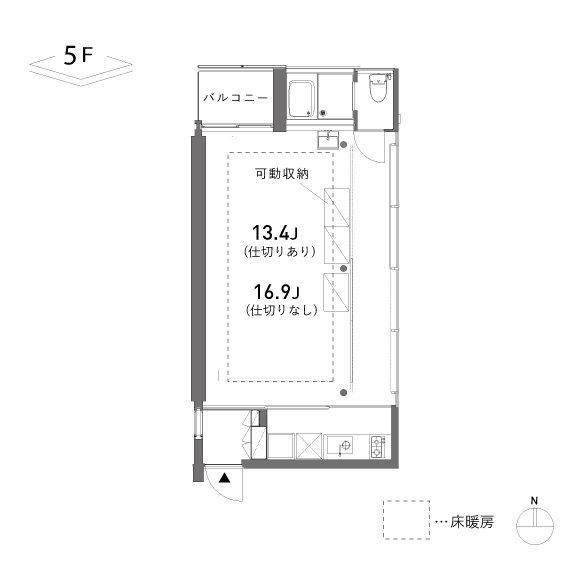 新宿区二十騎町の賃貸物件