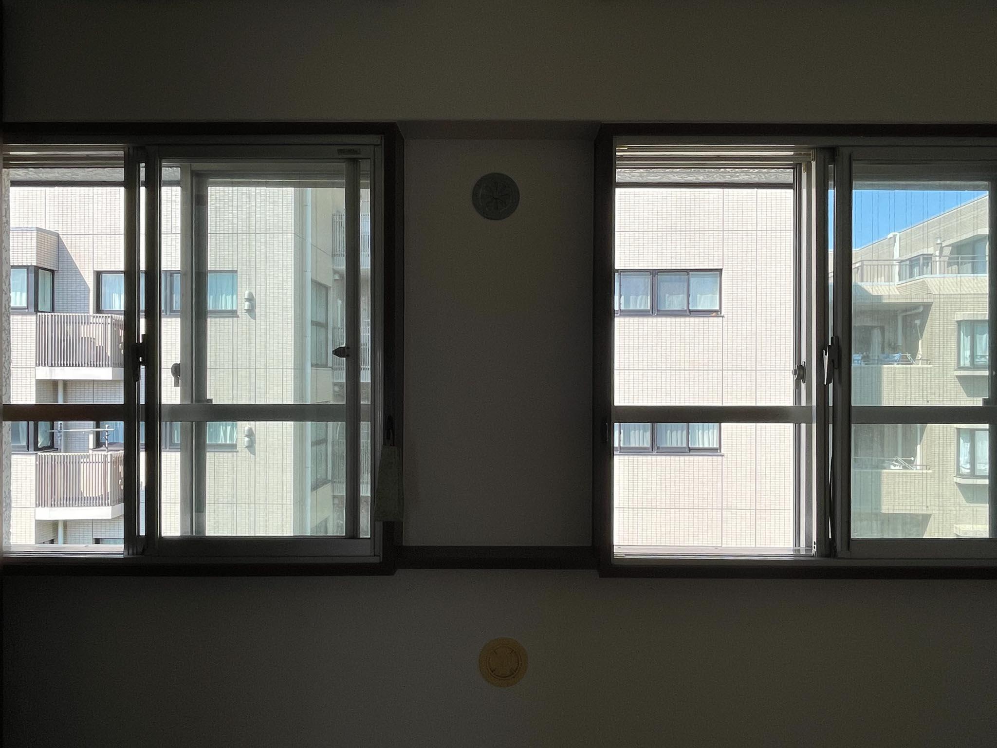 国分寺市本町の賃貸物件/下階、洋室①：北側の窓も二重窓です