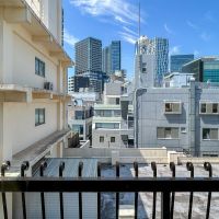 渋谷区猿楽町の賃貸物件/ベランダからの景色