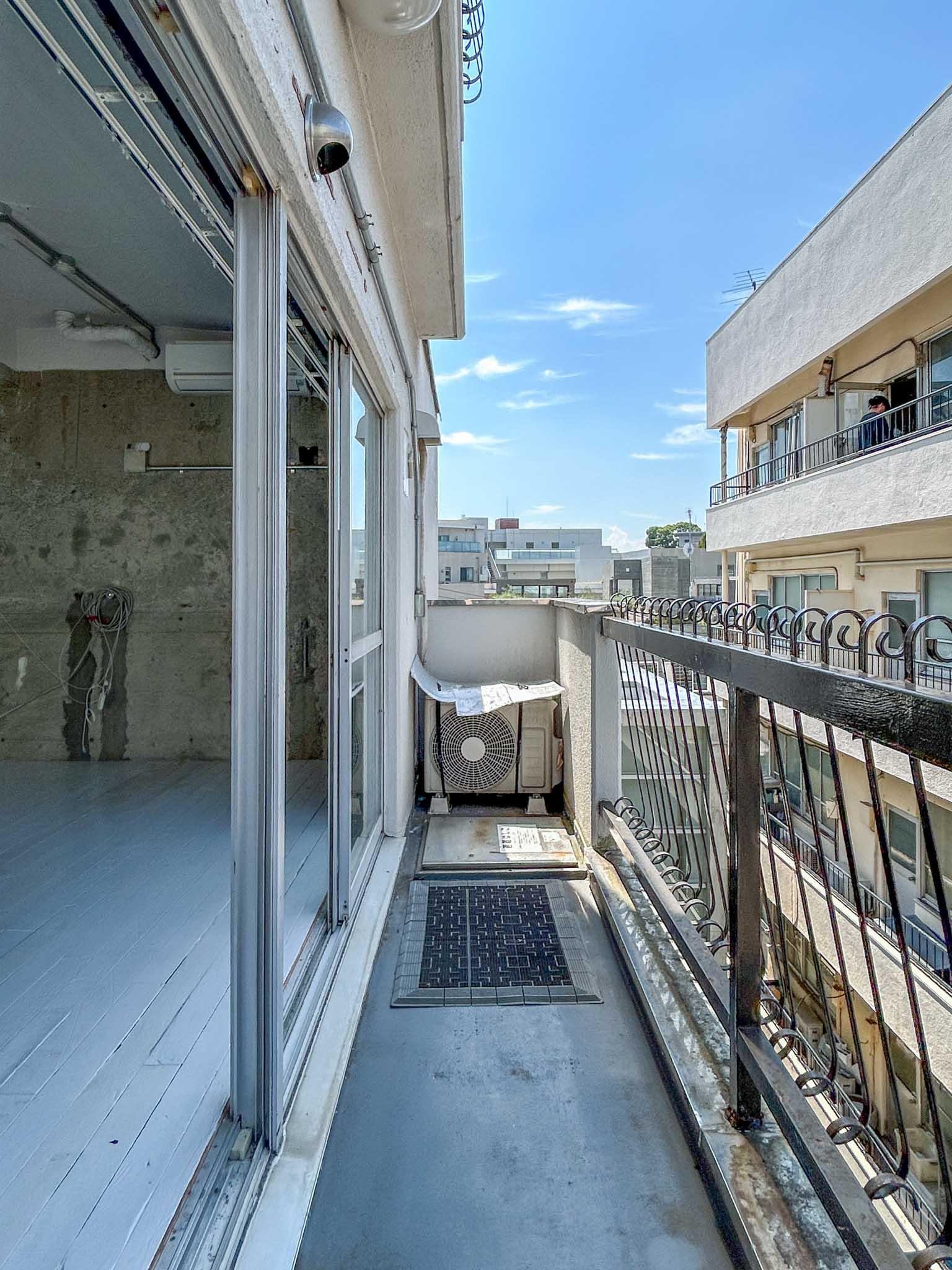 渋谷区猿楽町の賃貸物件/ベランダ