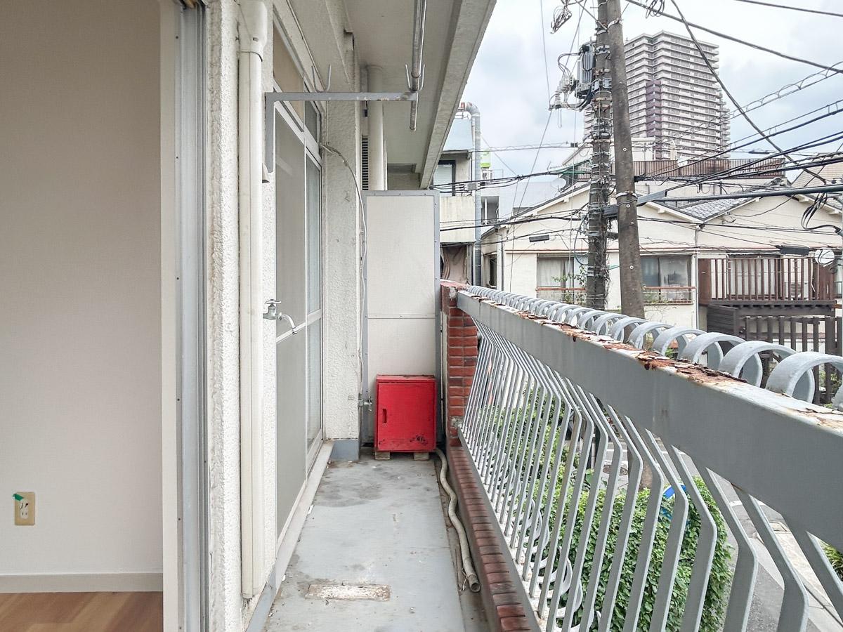 目黒区三田の賃貸物件/ベランダ（203号室）
