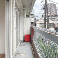目黒区三田の賃貸物件/ベランダ（203号室）
