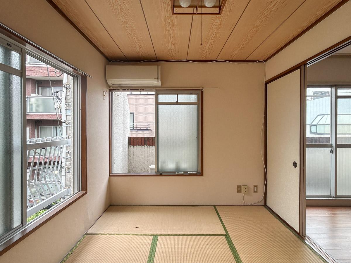 目黒区三田の賃貸物件/採光面の多い和室（203号室）