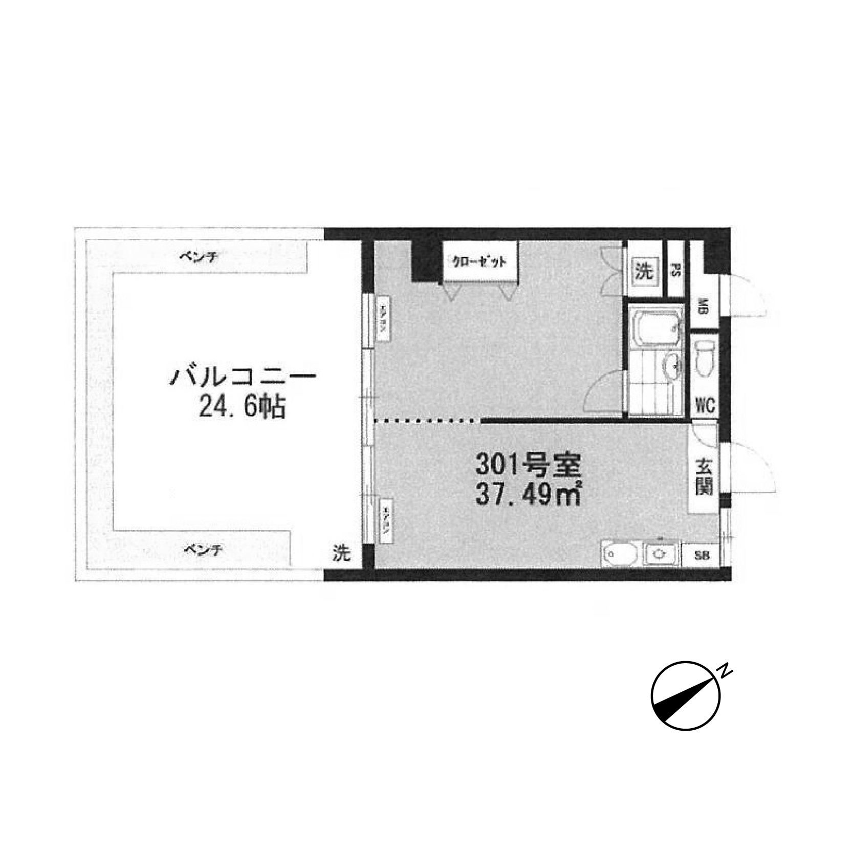 港区南麻布の賃貸物件