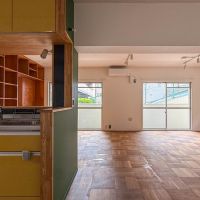 川崎市宮前区土橋の賃貸物件/約24.8帖の開放的なリビング