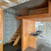 荒川区荒川の賃貸物件/キッチン裏にロフト