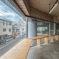 荒川区荒川の賃貸物件/窓際に造作の机がついています