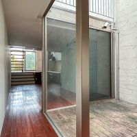 横浜市青葉区荏田北の賃貸物件/1階：プライベート性の高い中庭