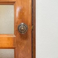 大田区田園調布の賃貸物件/ドアノブも印象的