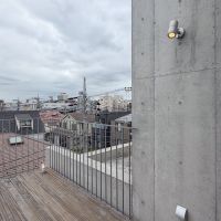 世田谷区桜上水の賃貸物件/バルコニーにも照明が設けられています