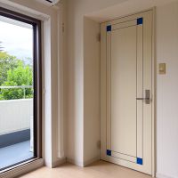 文京区小石川の賃貸物件/ほのぼのとした建具のデザイン