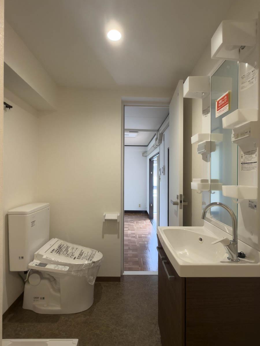 渋谷区松濤の賃貸物件/トイレも新品です
