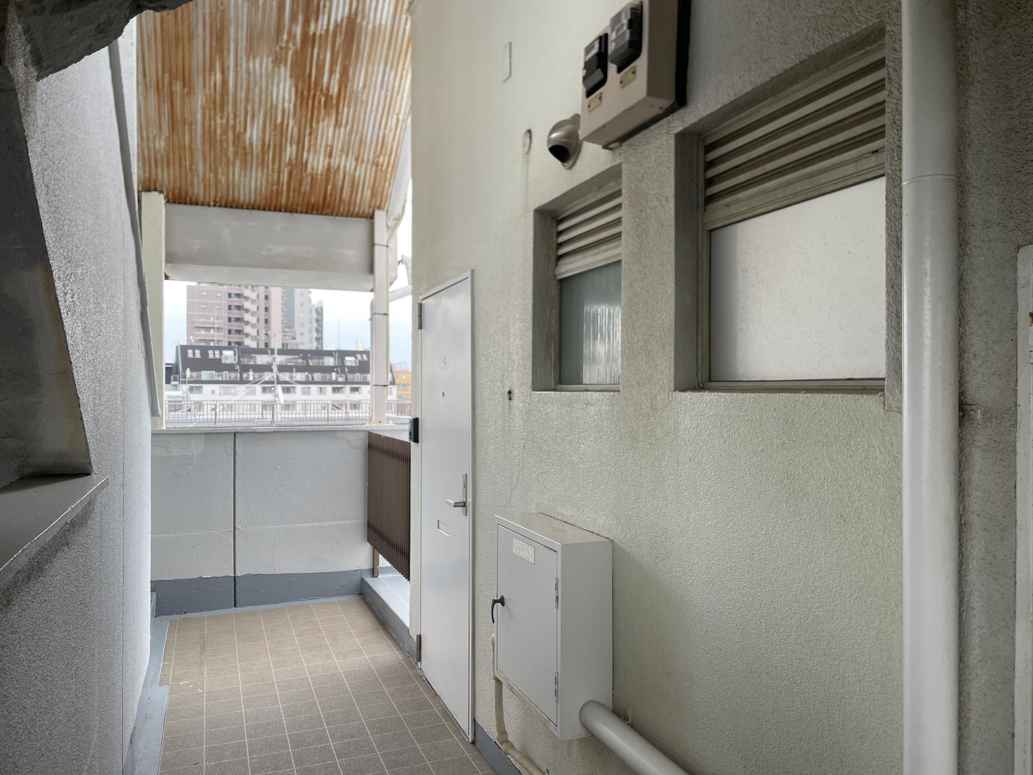杉並区松庵の賃貸物件/玄関外、共用部