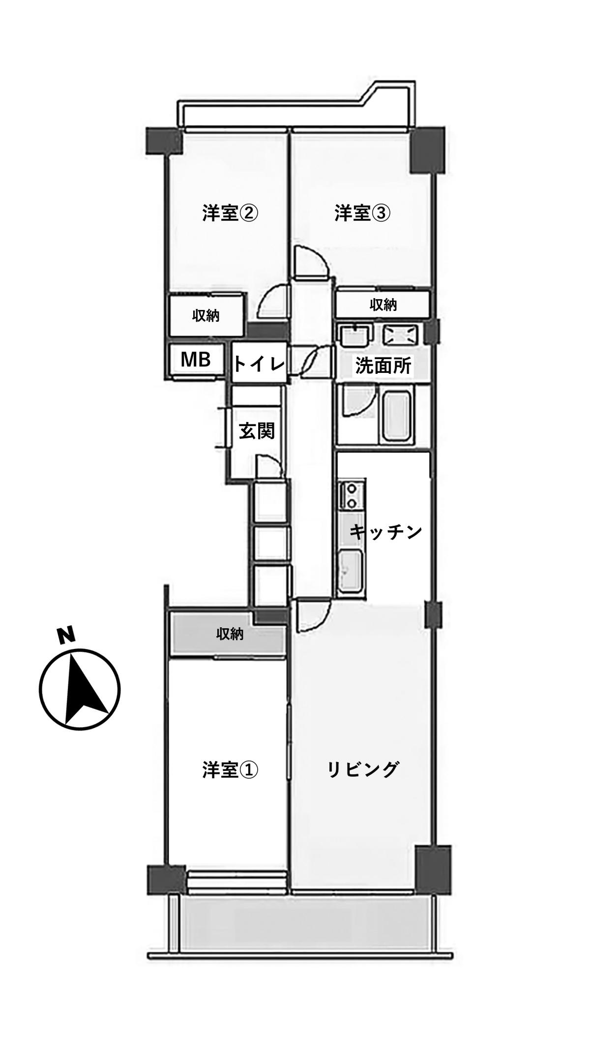 練馬区石神井台の賃貸物件