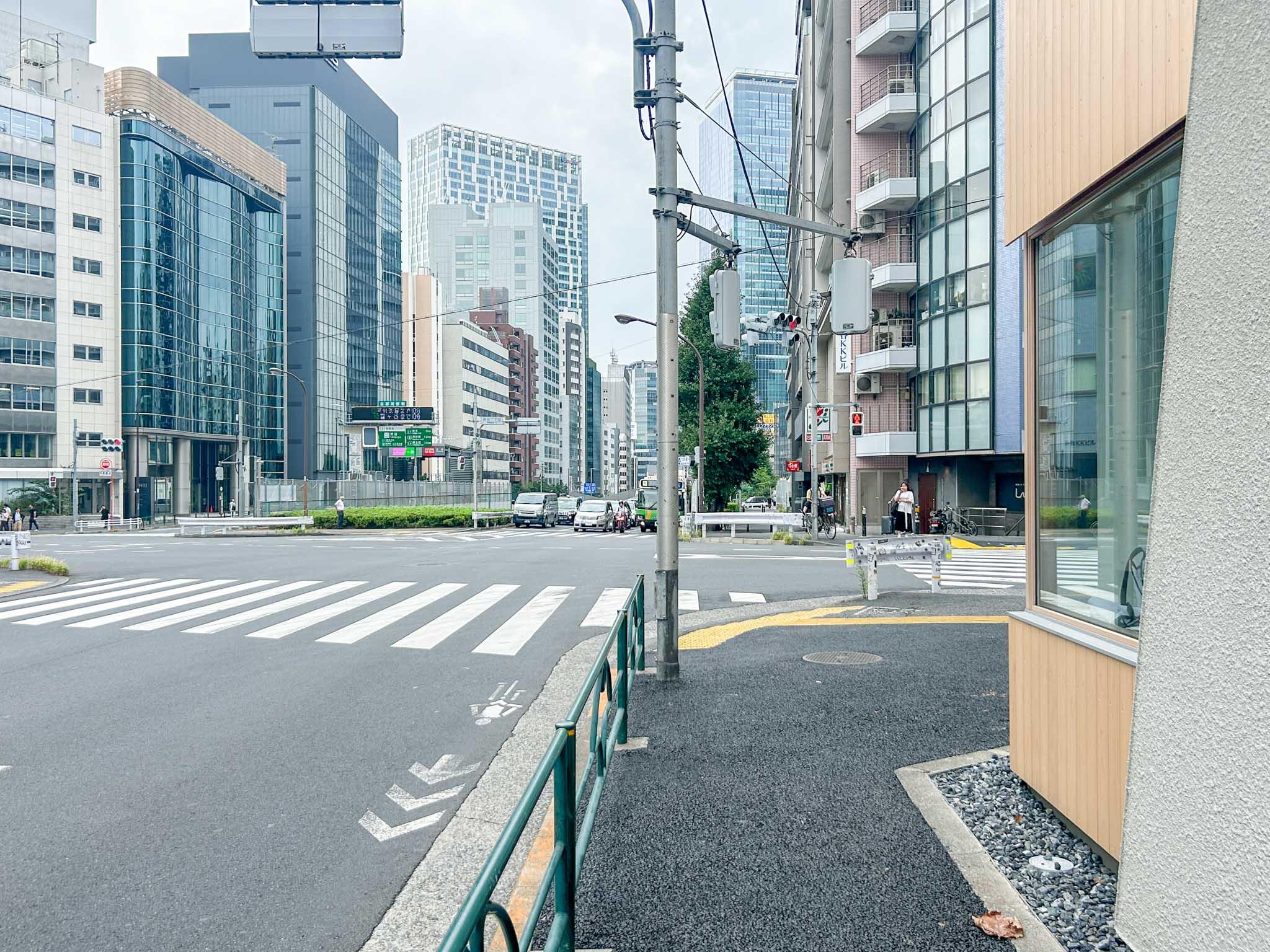渋谷区渋谷の賃貸物件/渋谷駅のほうをみる