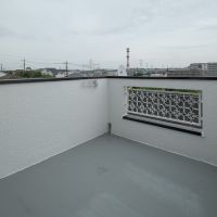 神奈川県横浜市青葉区荏田北の賃貸物件/南向きのゆとりのあるバルコニー