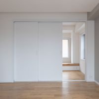 世田谷区経堂の賃貸物件/引き戸を閉めれば、独立した1LDKとして使えます