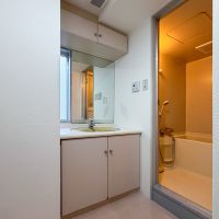 世田谷区駒沢の賃貸物件/洗面室はゆったりとしています