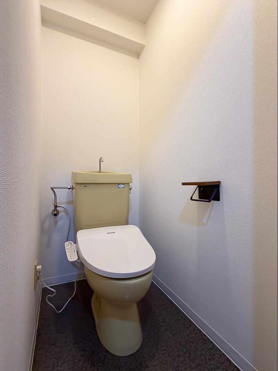 世田谷区駒沢の賃貸物件/トイレはウォシュレット付き
