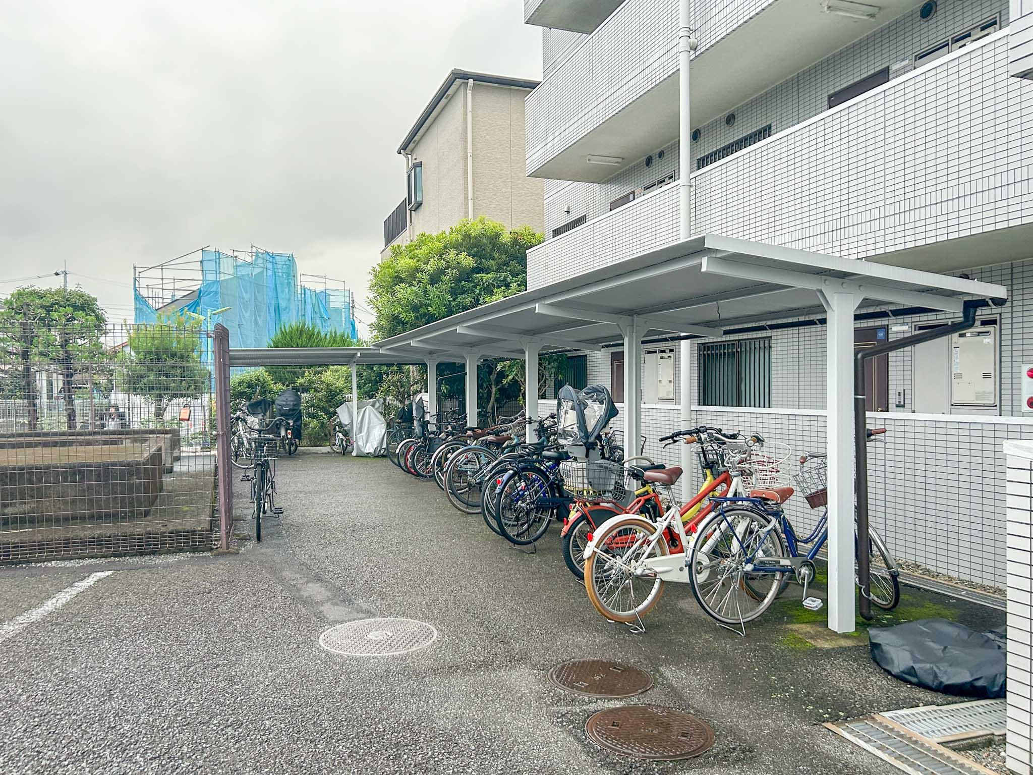 世田谷区玉川の賃貸物件/無料で使える駐輪場