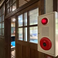 群馬県藤岡市三波川の売買物件/校舎には消防設備がいくつか設置されています