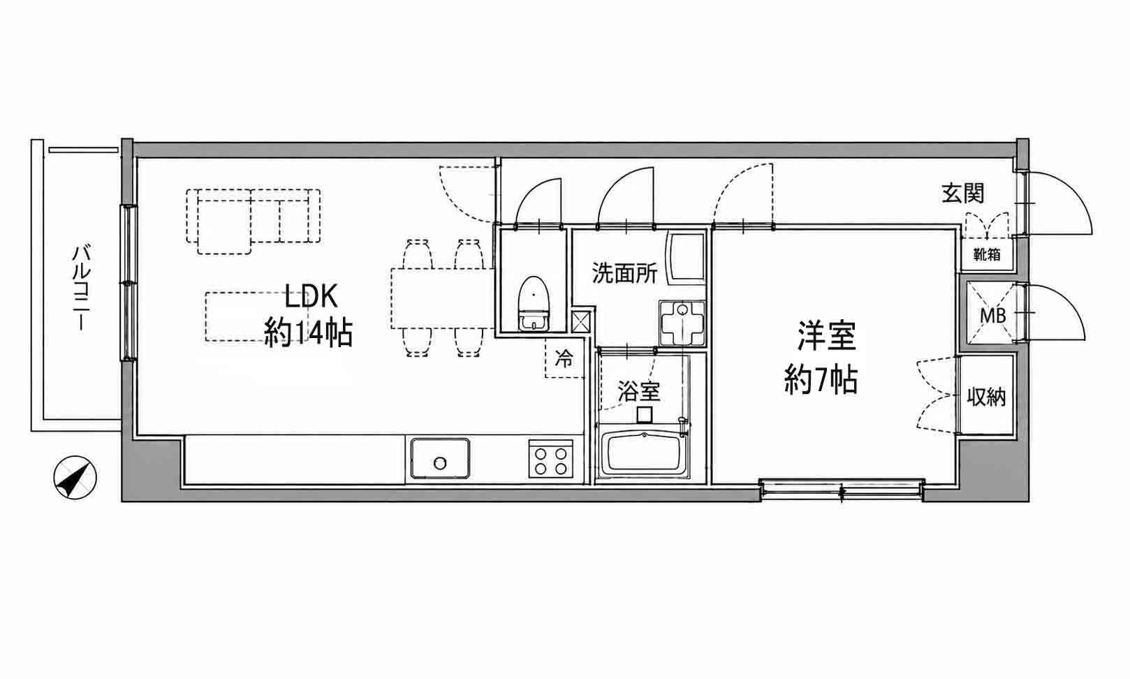 港区芝の賃貸物件