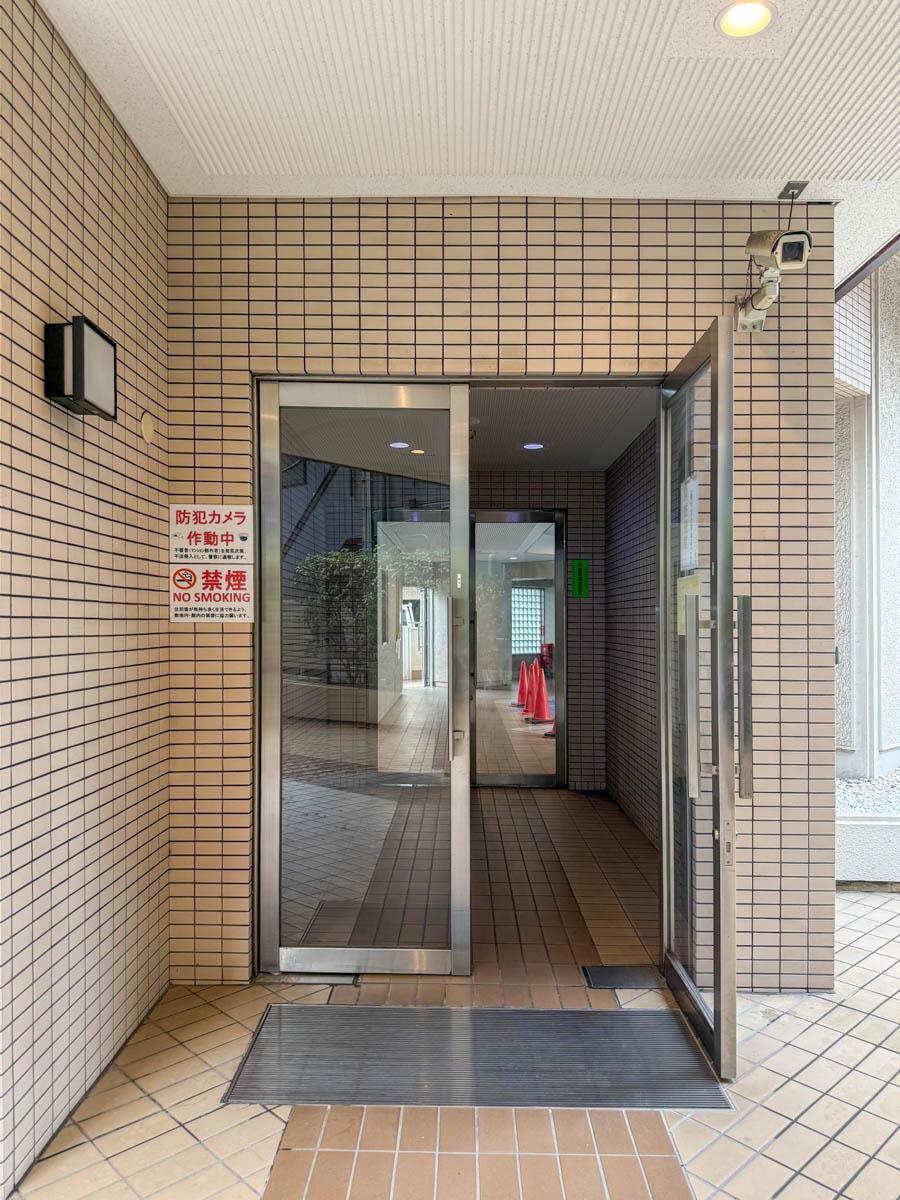 墨田区江東橋の賃貸物件/エントランス。オートロックはなしです