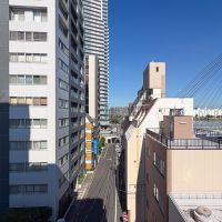 中央区新川の賃貸物件/バルコニー前方の眺望