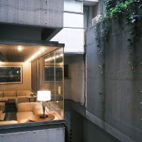 渋谷区渋谷の賃貸物件/共用部の照明にまでデザインが行き届いています