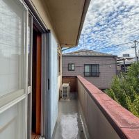 北区中里の賃貸物件/バルコニーを別のアングルで