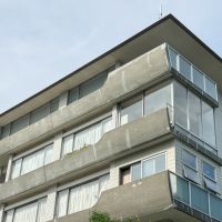 文京区春日の賃貸物件/コンクリートとレンガの質感がグッときます
